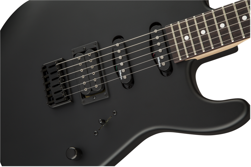 Charvel USA Select San Dimas Style 1 HSS HT, Rosewood Fingerboard, Pitch Black