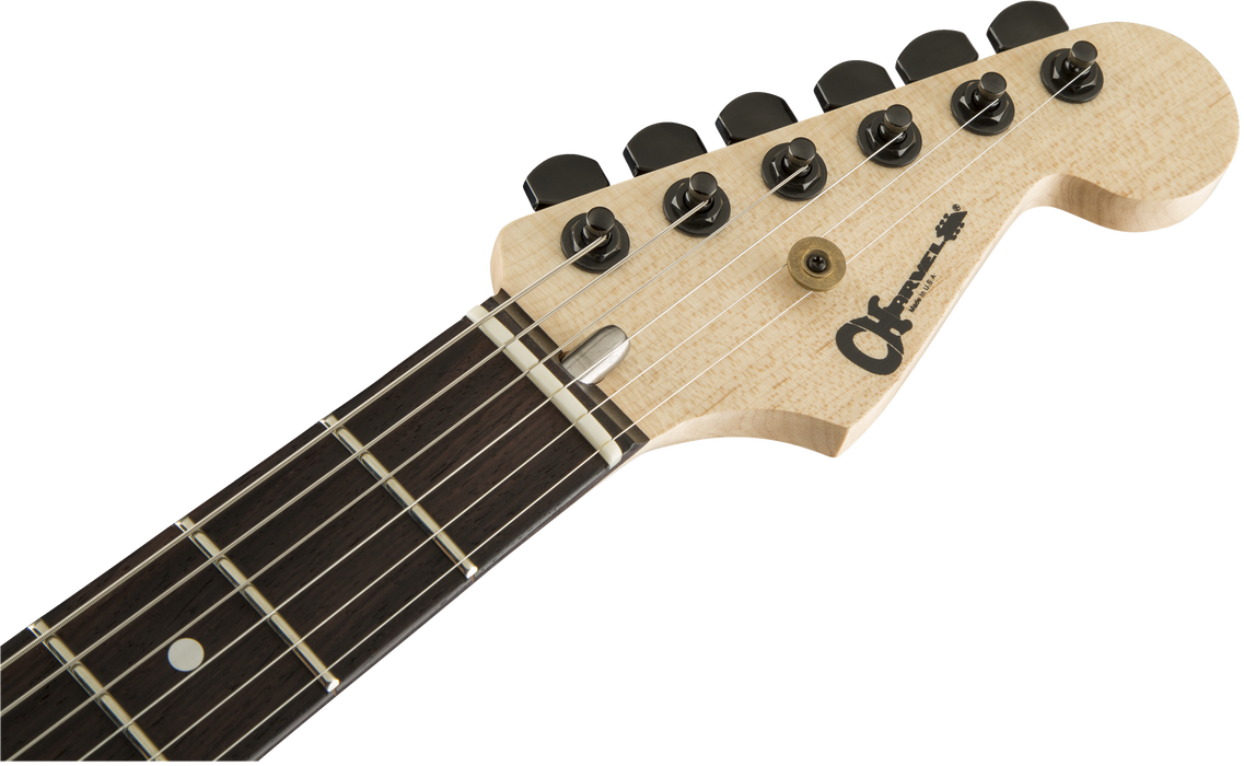 Charvel USA Select San Dimas Style 1 HSS HT, Rosewood Fingerboard, Pitch Black