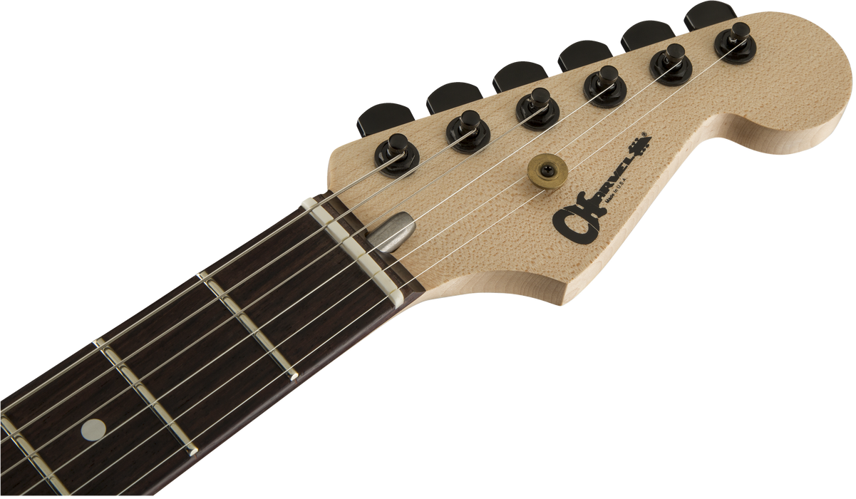 Charvel USA Select San Dimas Style 1 HSS HT, Rosewood Fingerboard, Snow Blind Satin