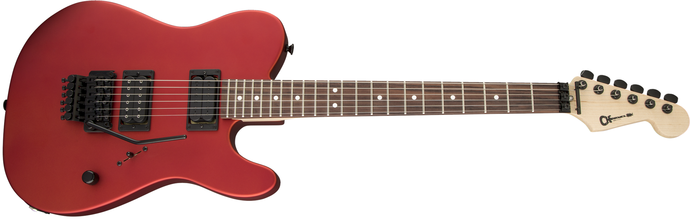 Charvel USA Select San Dimas Style 2 HH FR, Rosewood Fingerboard, Torred