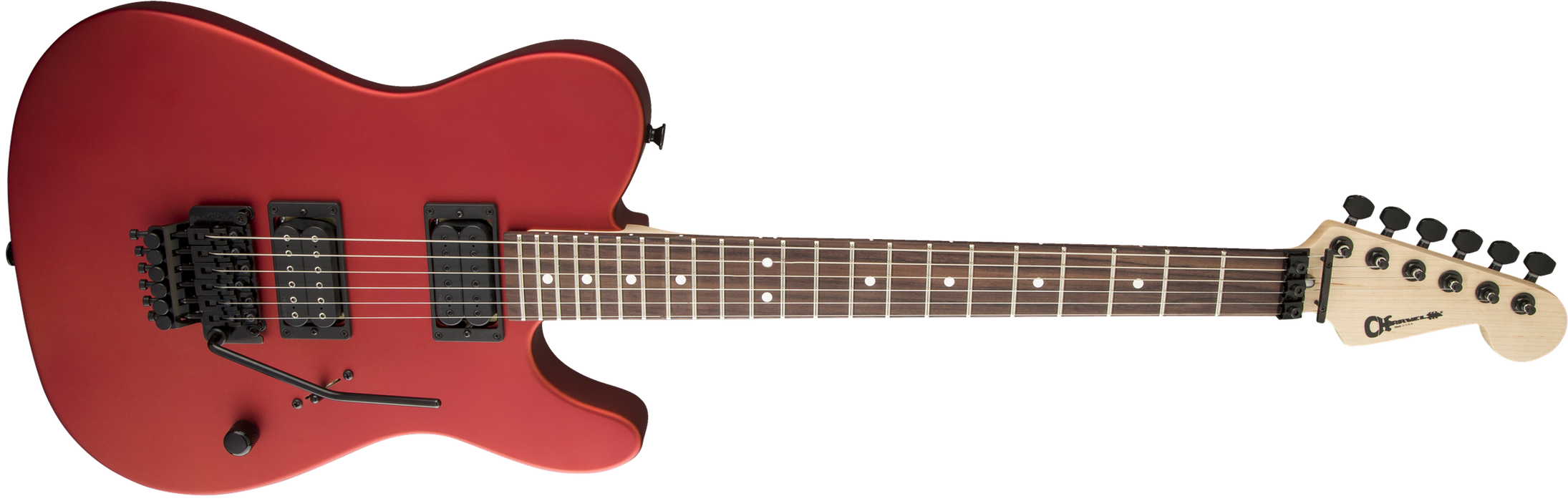 Charvel USA Select San Dimas Style 2 HH FR, Rosewood Fingerboard, Torred