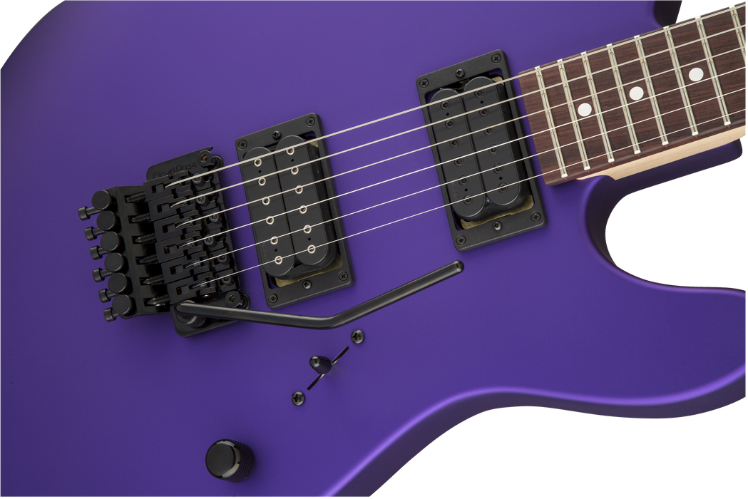 Charvel USA Select San Dimas Style 2 HH FR, Rosewood Fingerboard, Satin Plum