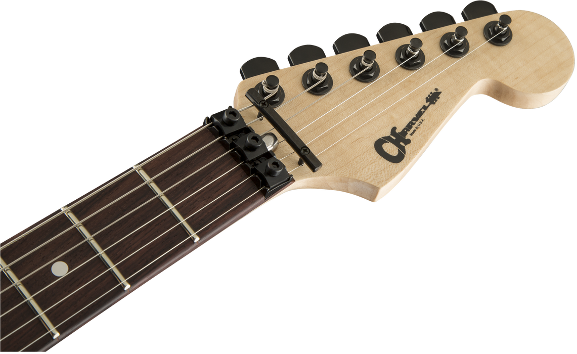 Charvel USA Select San Dimas Style 2 HH FR, Rosewood Fingerboard, Satin Plum