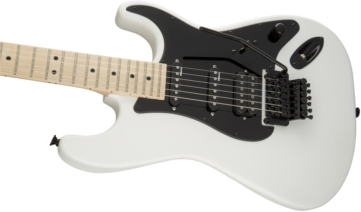 Charvel USA Select So-Cal HSS FR, Maple Fingerboard, Snow Blind Satin