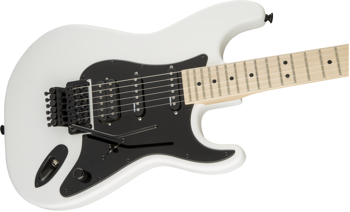 Charvel USA Select So-Cal HSS FR, Maple Fingerboard, Snow Blind Satin