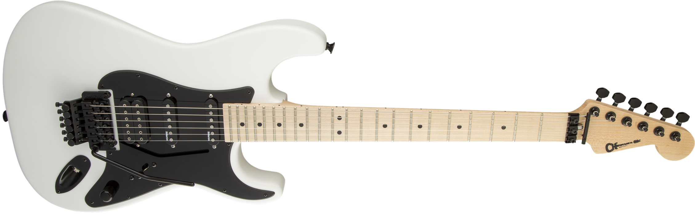Charvel USA Select So-Cal HSS FR, Maple Fingerboard, Snow Blind Satin
