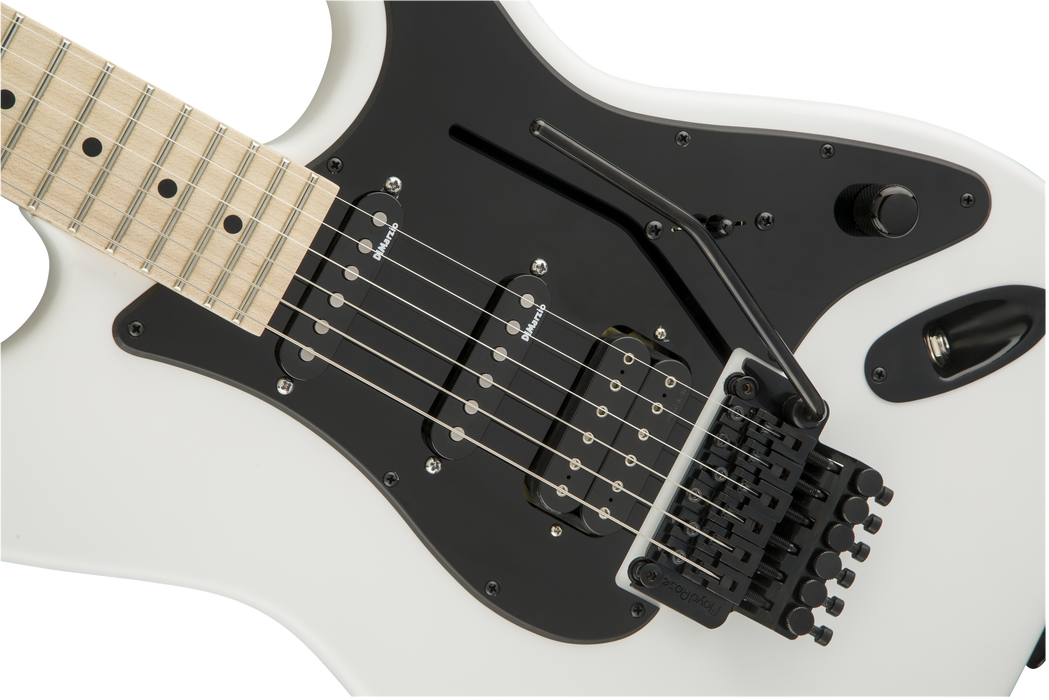 Charvel USA Select So-Cal HSS FR, Maple Fingerboard, Snow Blind Satin