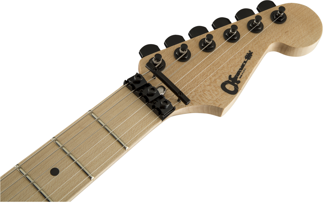 Charvel USA Select So-Cal HSS FR, Maple Fingerboard, Snow Blind Satin