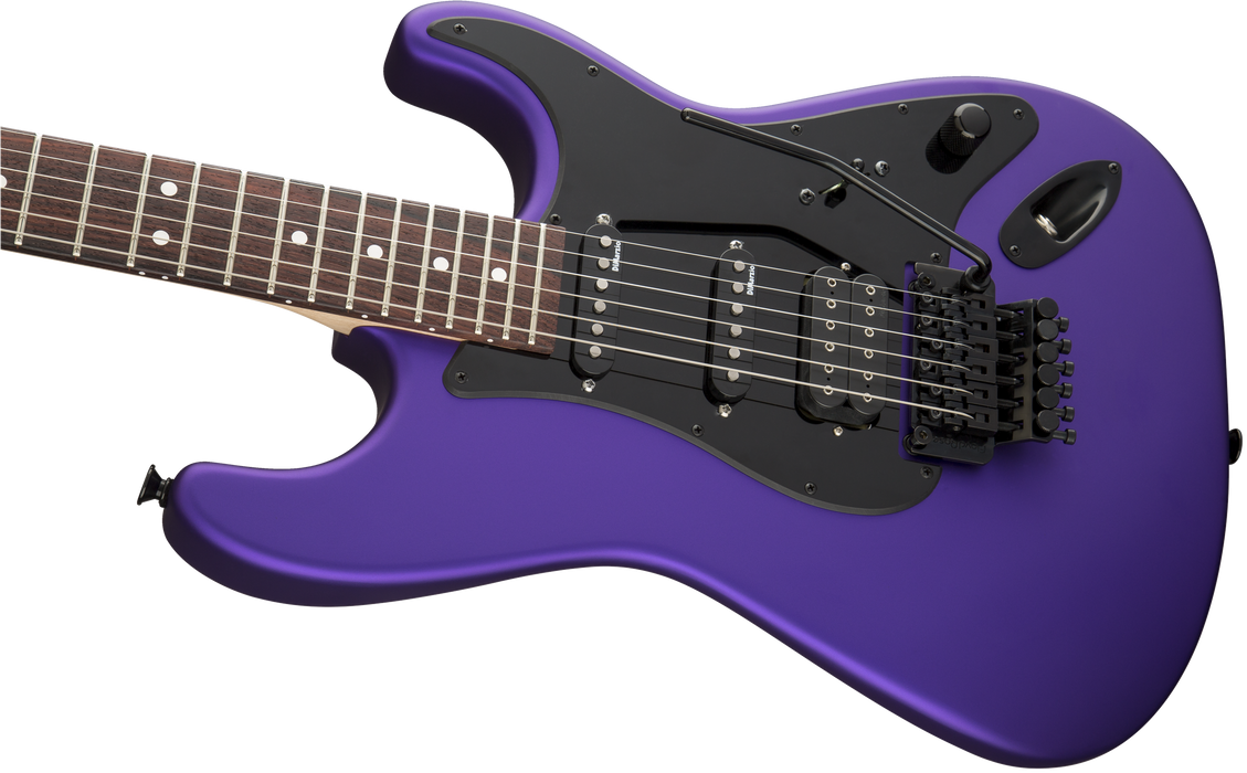 Charvel USA Select So-Cal HSS FR, Rosewood Fingerboard, Satin Plum