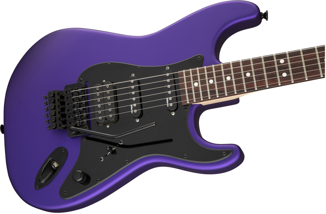 Charvel USA Select So-Cal HSS FR, Rosewood Fingerboard, Satin Plum