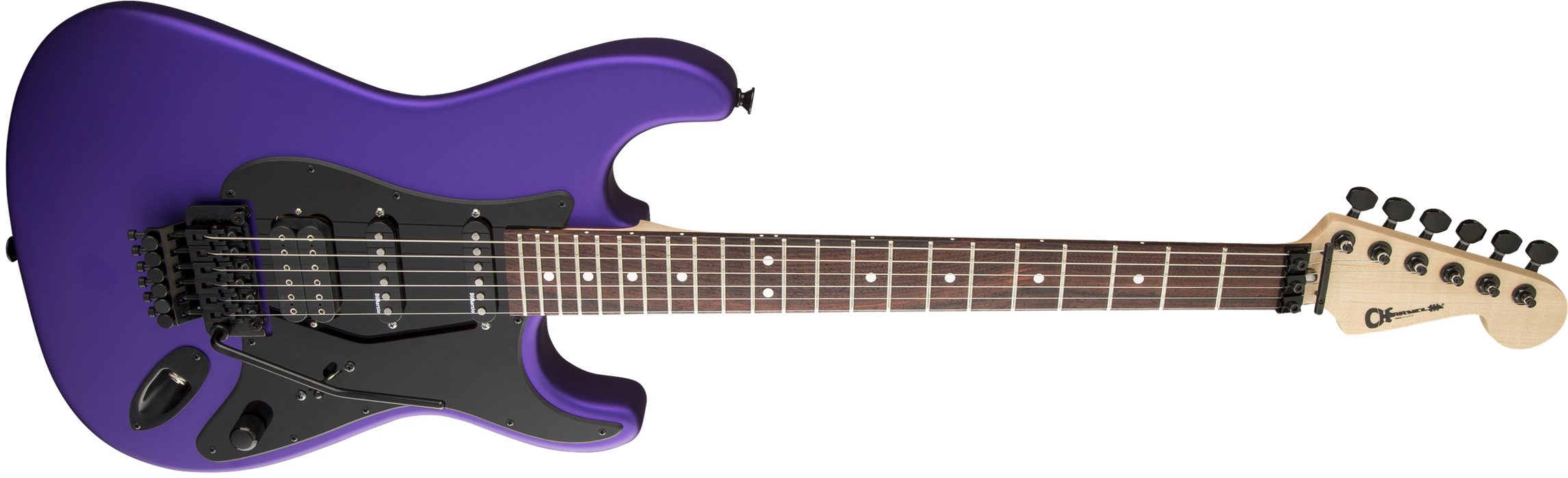 Charvel USA Select So-Cal HSS FR, Rosewood Fingerboard, Satin Plum