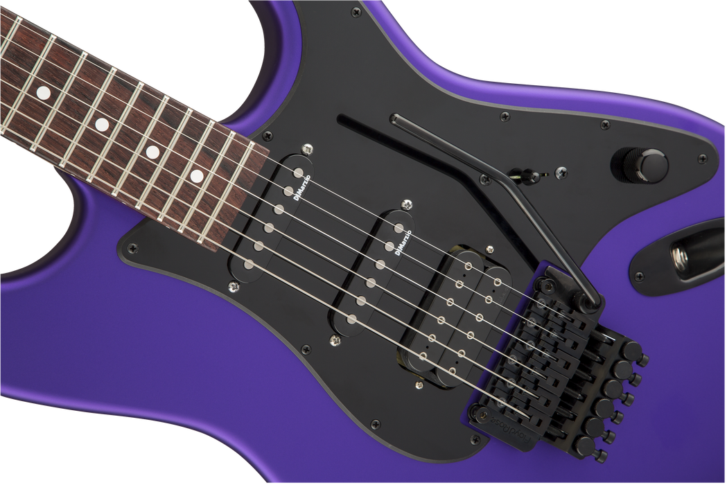 Charvel USA Select So-Cal HSS FR, Rosewood Fingerboard, Satin Plum