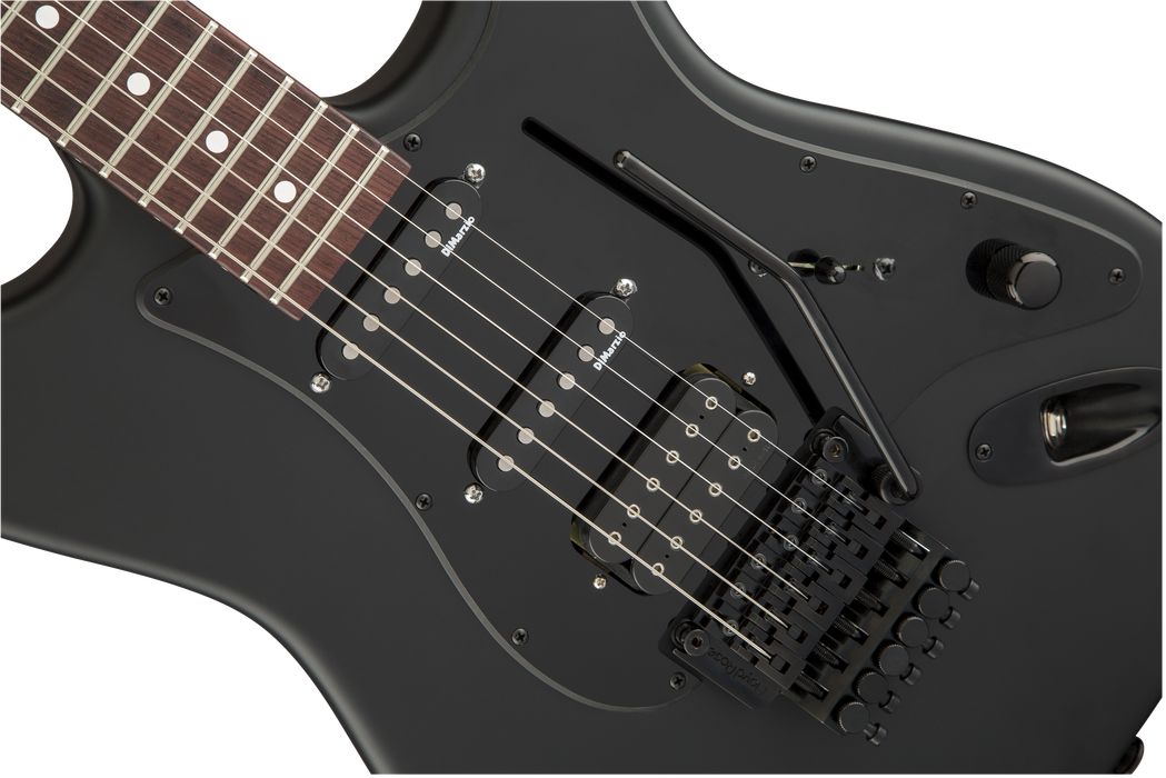 Charvel USA Select So-Cal HSS FR, Rosewood Fingerboard, Pitch Black