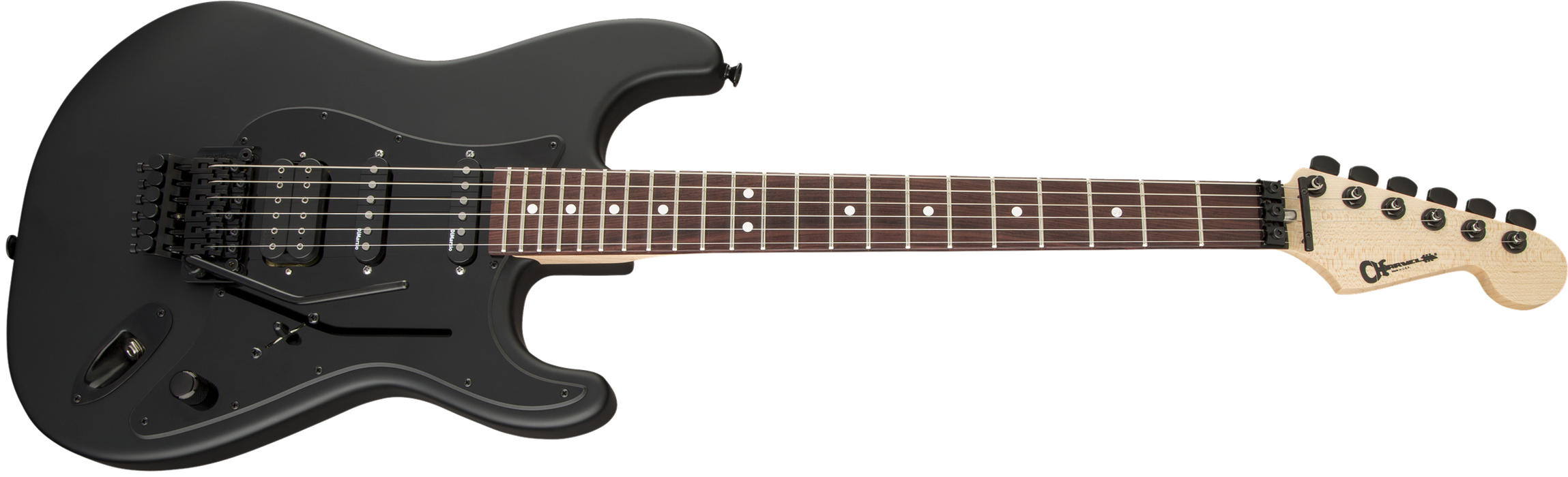 Charvel USA Select So-Cal HSS FR, Rosewood Fingerboard, Pitch Black