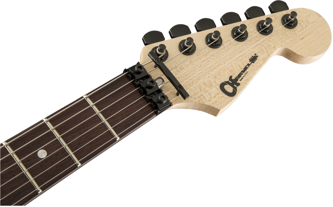Charvel USA Select So-Cal HSS FR, Rosewood Fingerboard, Pitch Black