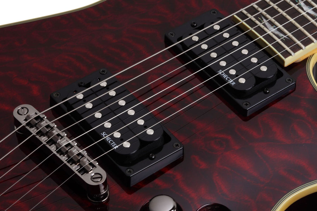 Schecter Omen Extreme-6 Left-Handed Black Cherry