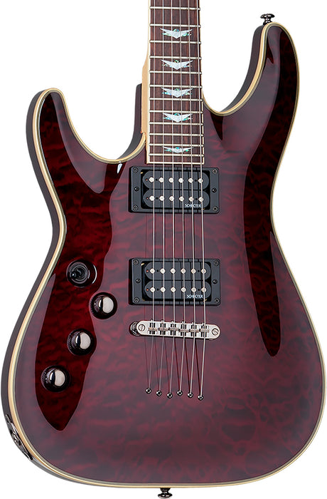 Schecter Omen Extreme-6 Left-Handed Black Cherry