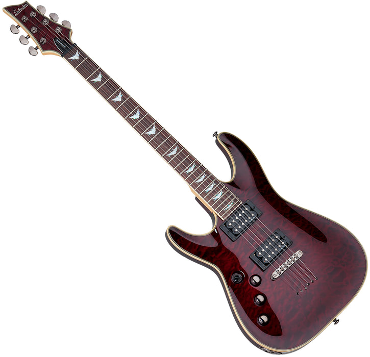 Schecter Omen Extreme-6 Left-Handed Black Cherry