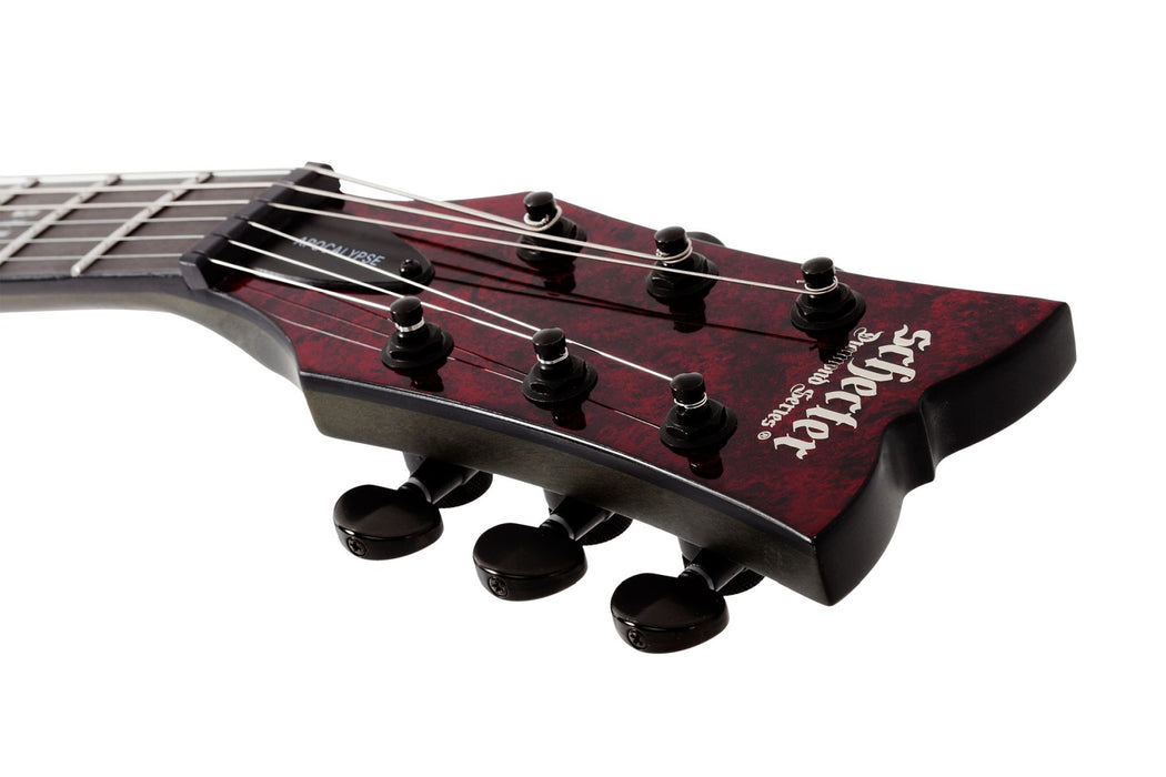 Schecter Solo-II Apocalypse Red Reign Left-Handed Red Reign