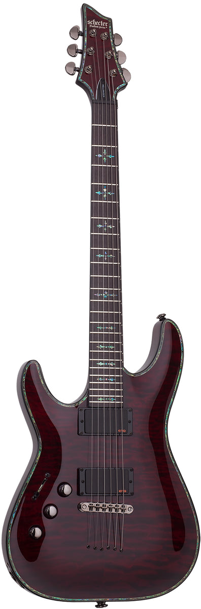 Schecter Hellraiser C-1 Left-Handed Black Cherry for Sale in