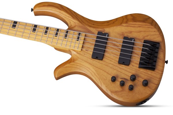 Schecter Riot Session-5 Left-Handed Aged Natural Satin
