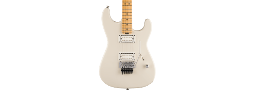 Charvel American Neo-Classic San Dimas SD1 HH FR, Maple Fingerboard, Ivory Blitz