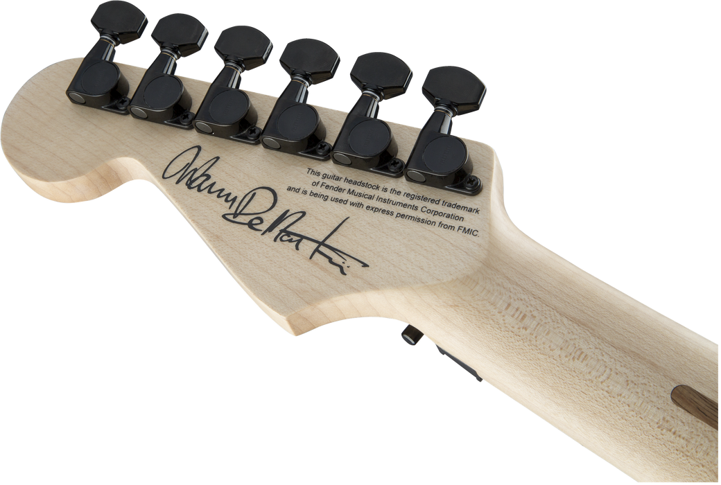 Charvel Warren DeMartini USA Signature Frenchie, Maple Fingerboard, Snow White w/ Frenchie Graphic