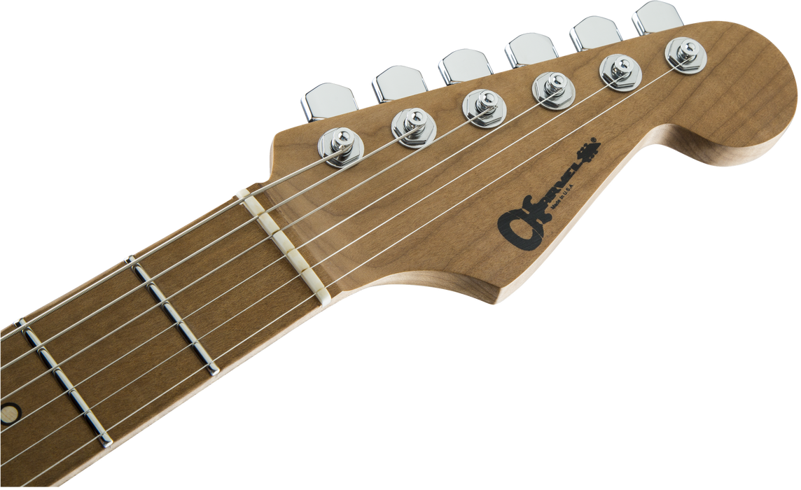 Charvel Guthrie Govan Signature HSH Flame Maple, Caramelized Flame Maple Fingerboard, Natural