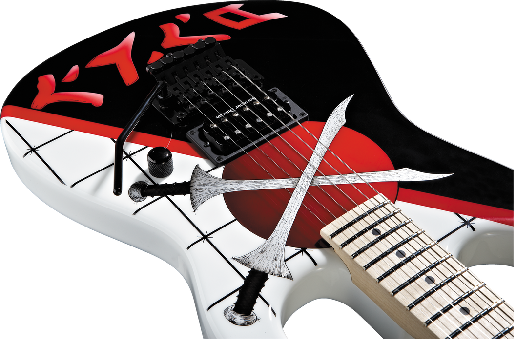 Charvel Warren DeMartini USA Signature San Dimas, Maple Fingerboard, Cross Swords