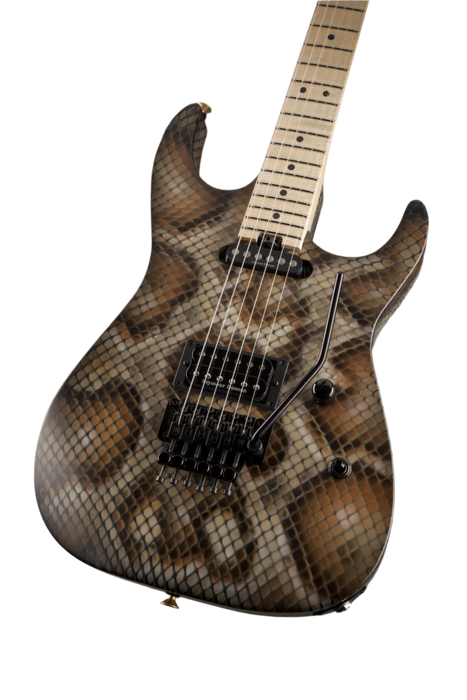 Charvel Warren DeMartini USA Signature Snake, Maple Fingerboard, Snakeskin