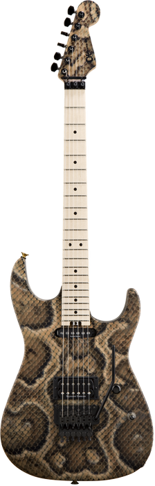 Charvel Warren DeMartini USA Signature Snake, Maple Fingerboard, Snakeskin