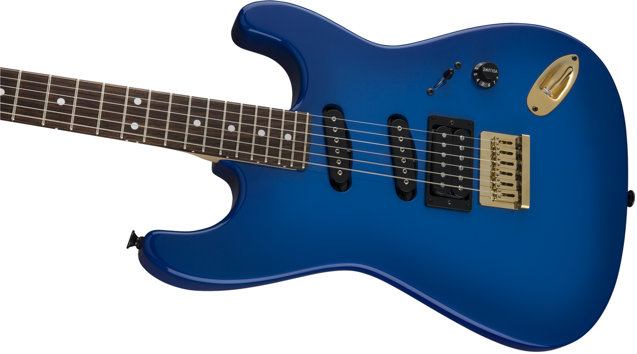 Charvel Jake E Lee USA Signature Blue Burst, Rosewood Fingerboard, Blue Burst