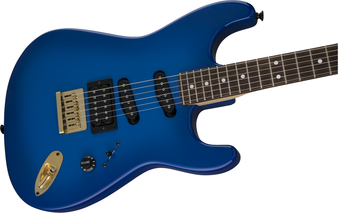 Charvel Jake E Lee USA Signature Blue Burst, Rosewood Fingerboard, Blue Burst