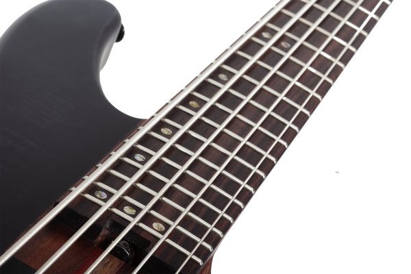 Schecter Charles Berthoud CB-5, SeeThru Black Satin