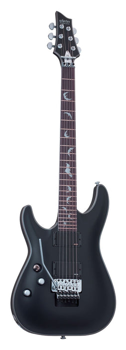 Schecter Damien Platinum-6 Fr Left-Handed Satin Black