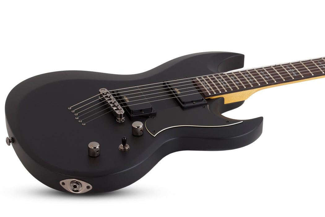 Schecter Demon S-II Aged Black Satin