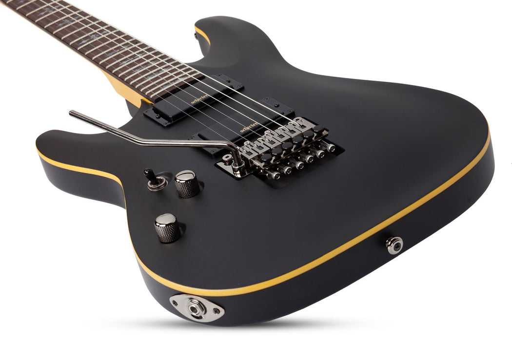 Schecter Demon-6 Fr Left-Handed Satin Black