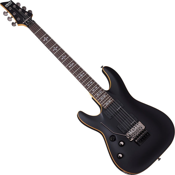 Schecter Demon-6 Fr Left-Handed Satin Black