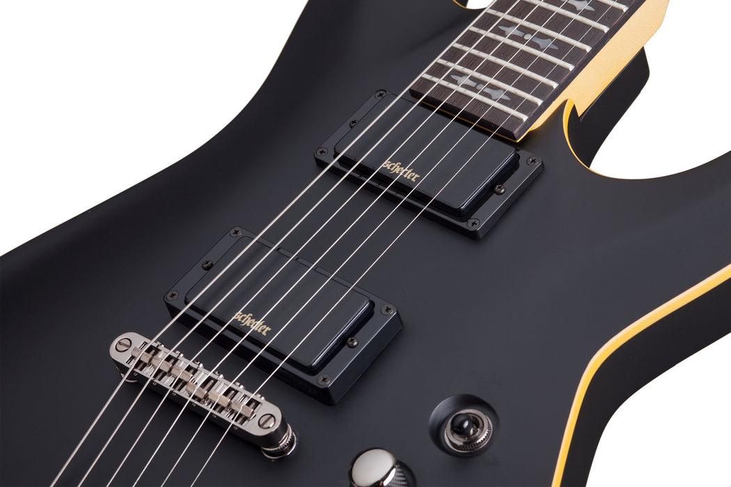 Schecter Demon-6 Left-Handed Satin Black