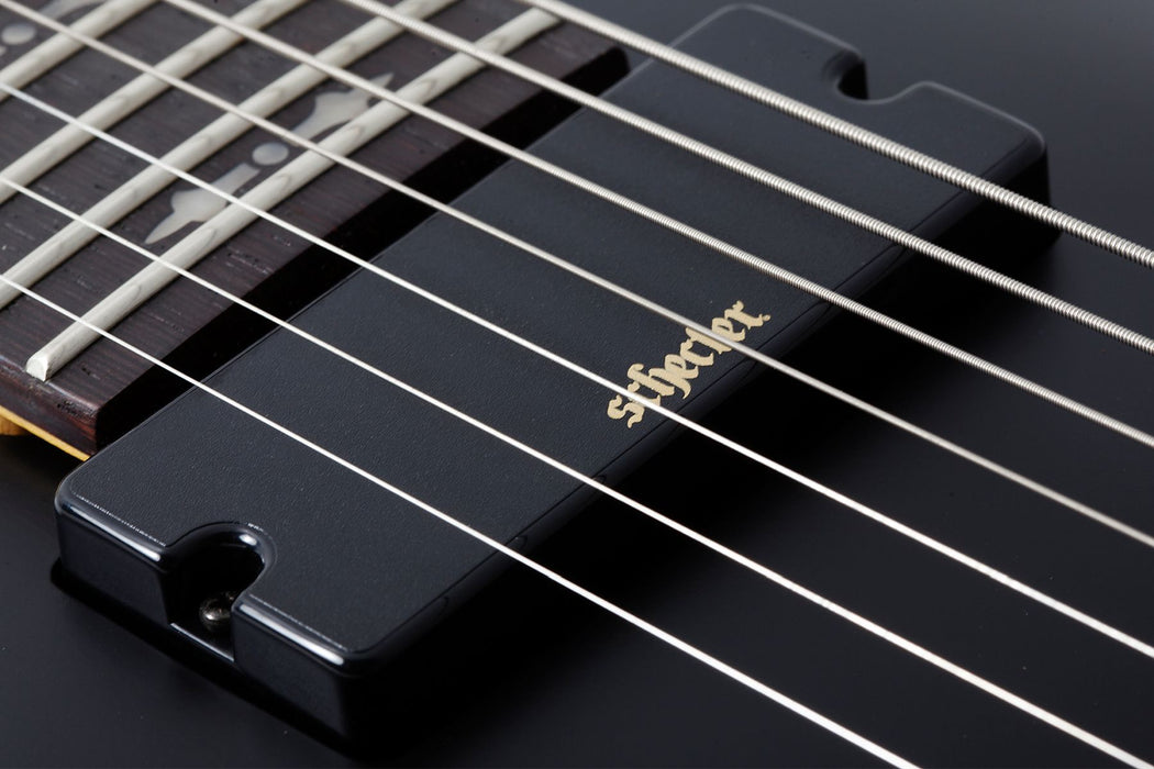 Schecter Demon-7 Left-Handed Satin Black