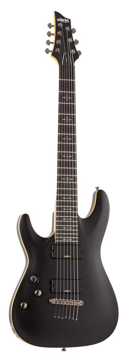 Schecter Demon-7 Left-Handed Satin Black