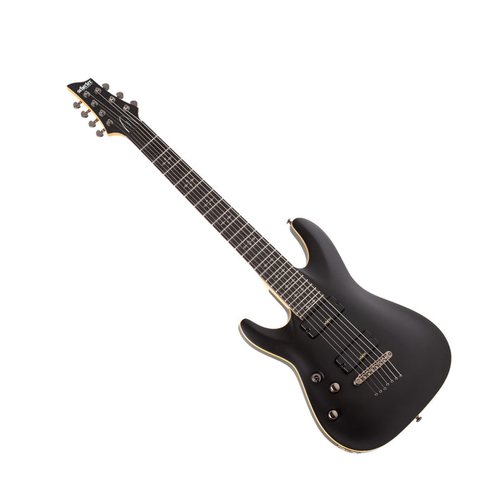 Schecter Demon-7 Left-Handed Satin Black