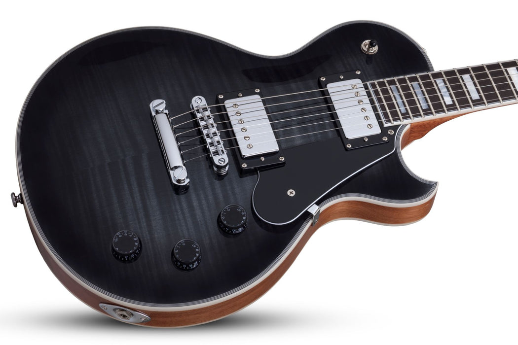 Schecter Solo-II Custom Trans Black Burst