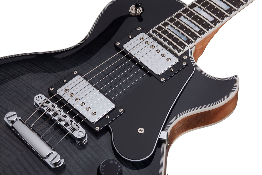 Schecter Solo-II Custom Trans Black Burst