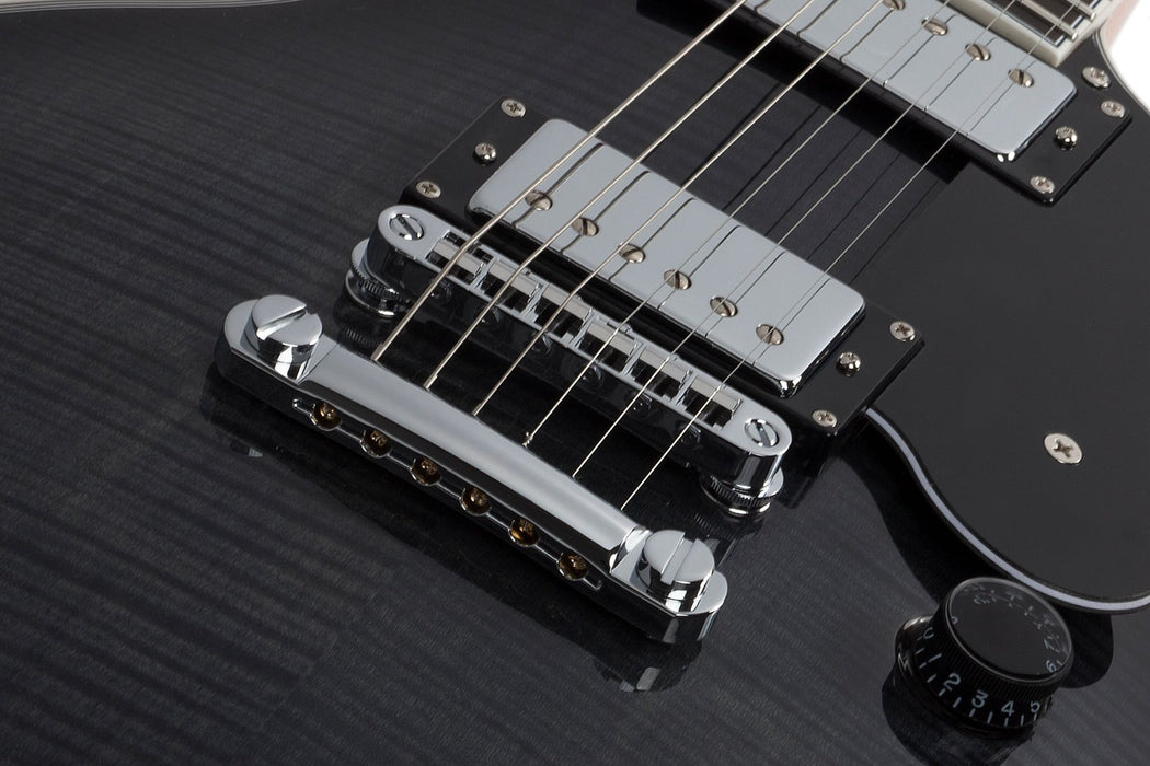 Schecter Solo-II Custom Trans Black Burst