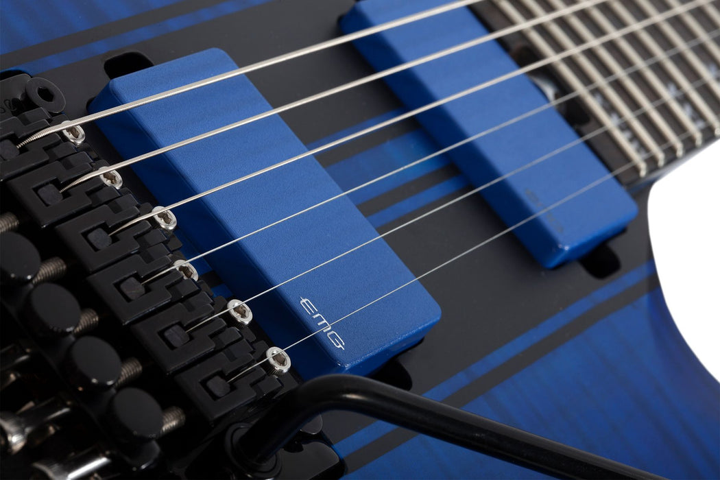 Schecter Banshee Gt-Fr Satin Trans Blue