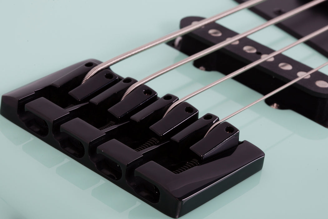 Schecter J-4 Maple Fretboard Sea Foam Green