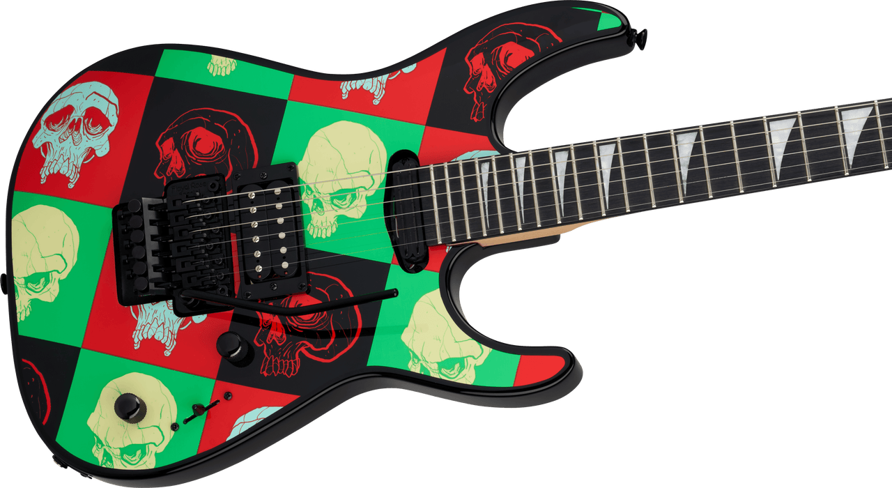 Jackson X Series Dinky DK1A, Amaranth Fingerboard, Warhol