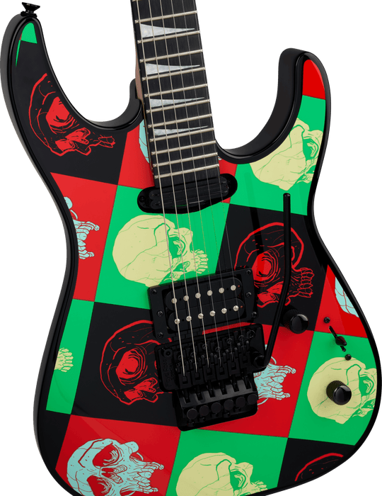 Jackson X Series Dinky DK1A, Amaranth Fingerboard, Warhol