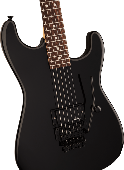 Jackson Pro Origins 1985 San Dimas SD1A H FR, Rosewood Fingerboard, Gloss Black